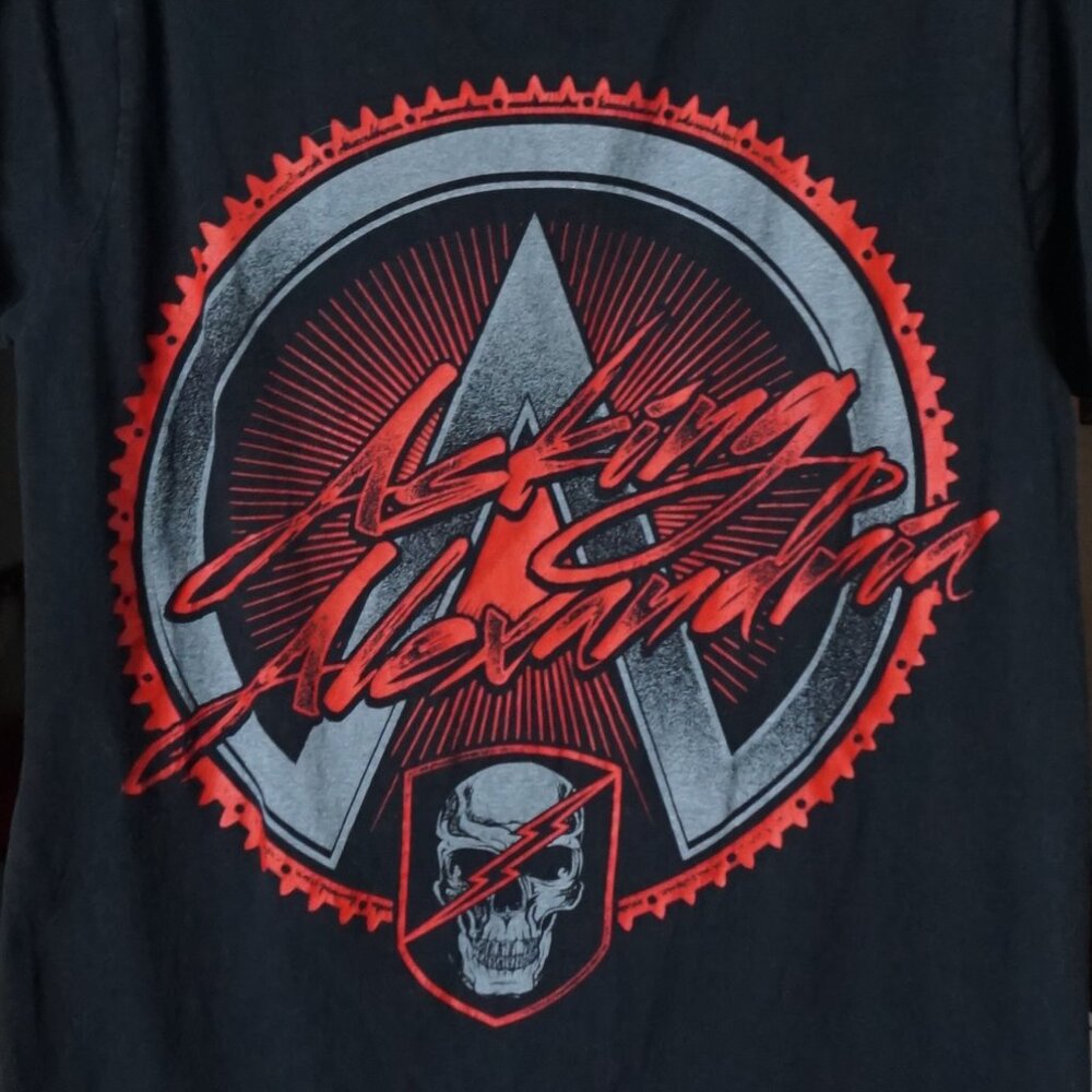 Vintage Band Asking Alexandria T Shirt Size Small